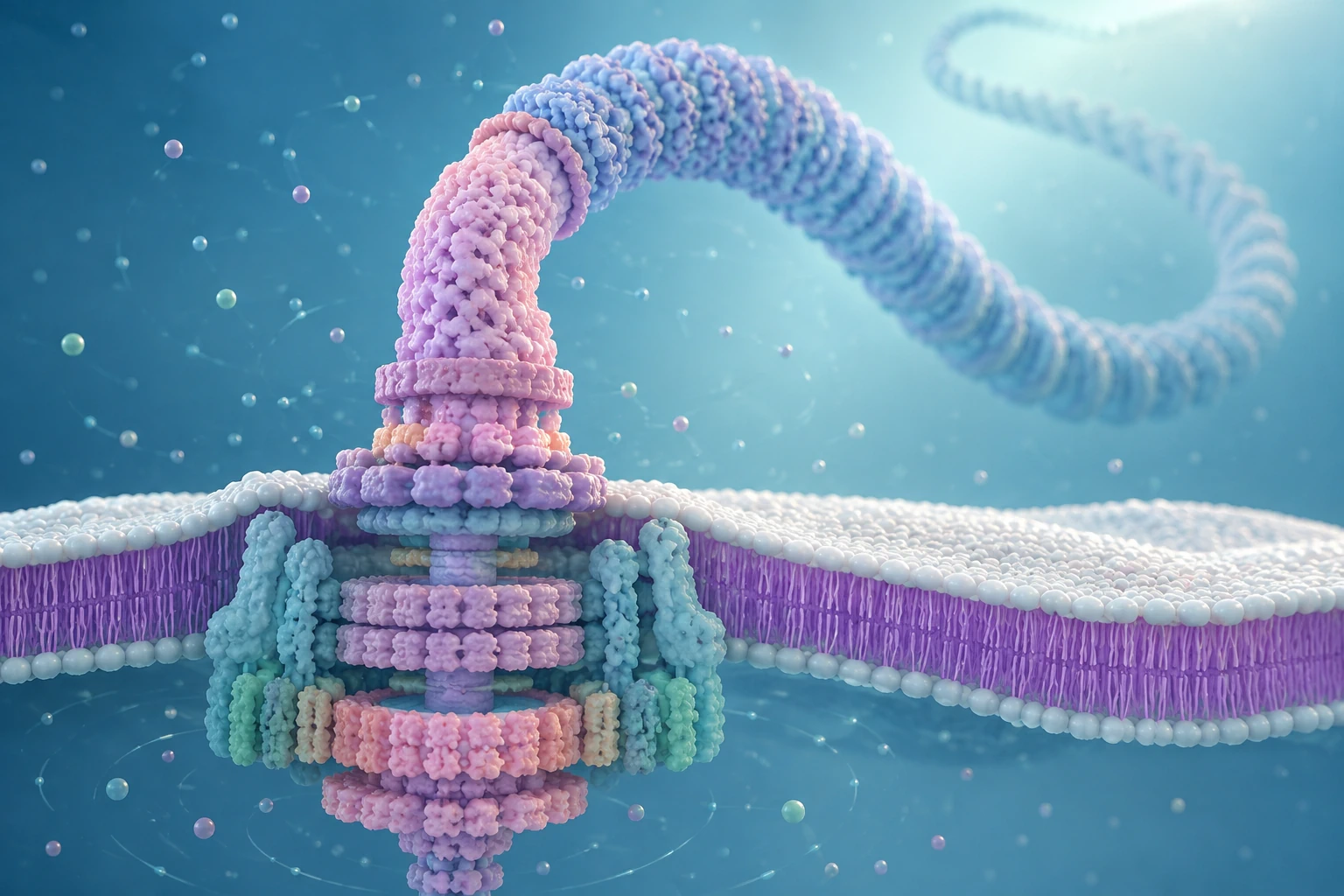 Flagellar motor.
