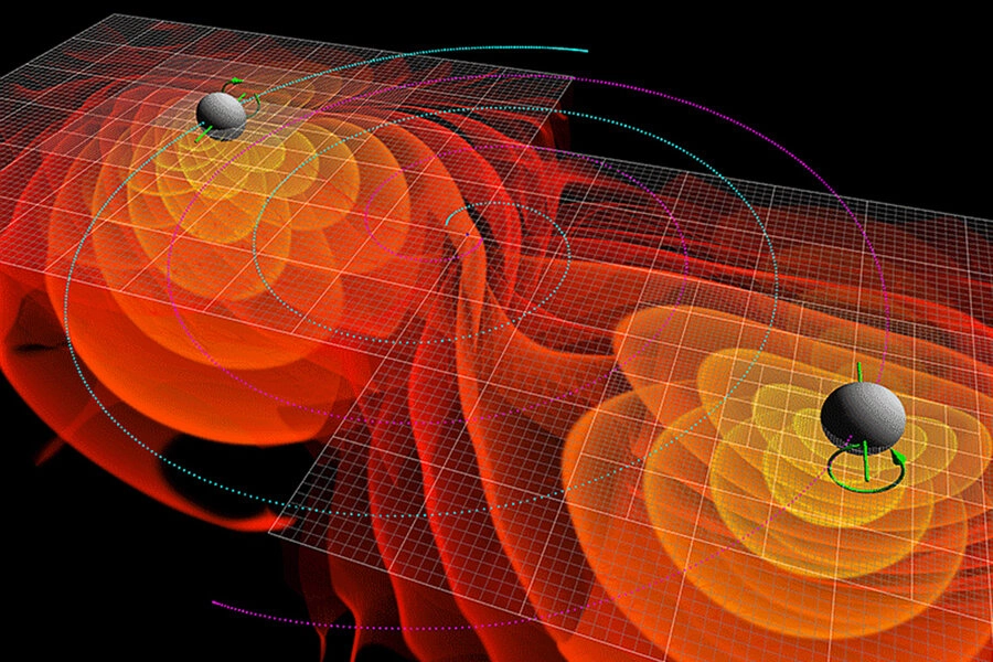 Gravitational waves.